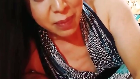 Busty shemale gets fucked by a guy in this homemade video