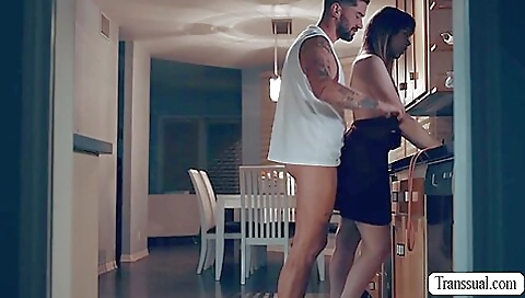 Bareback anal blowjob for a slutty stepbrother 3d video