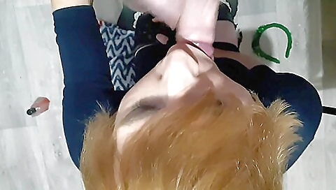 Hot guy sucks and fucks shemale with hardcore actions