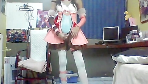 Sexy brunette wearing stockings enjoys the pleasure of dick