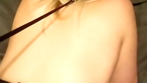 Busty shemale gets fucked with his dick in her ass